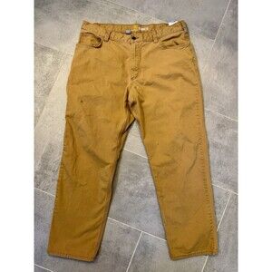 Carhartt Relax Fit Work Wear 102517918 Duck Canvas Pant Sz 38x32 (38 X30)